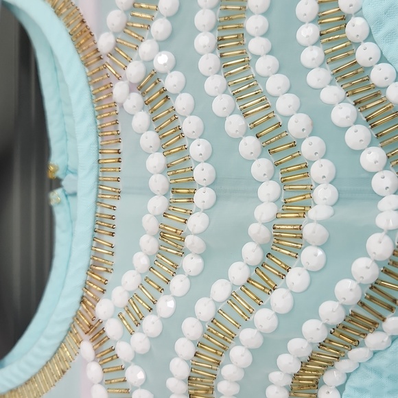 Stunning,Lilly Pulitzer Tia Shift in Pool Blue - Picture 2 of 8